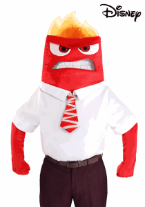 Plus Size Adult Anger Costume